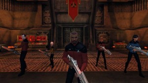 Capt Hunter and his away team